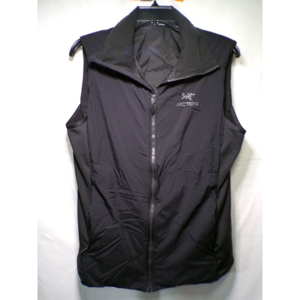 Arc'teryx Atom Women's Insulated Vest Black L Sleeveless Full Zip Pockets